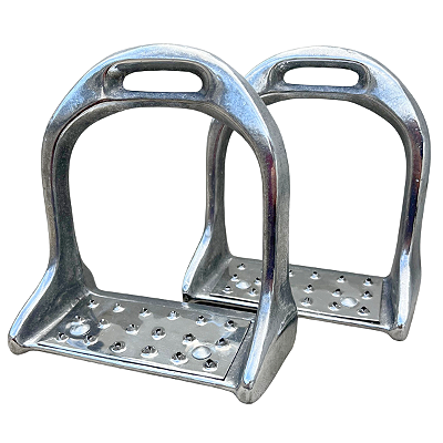 Estribo INOX - Cruz Dourado