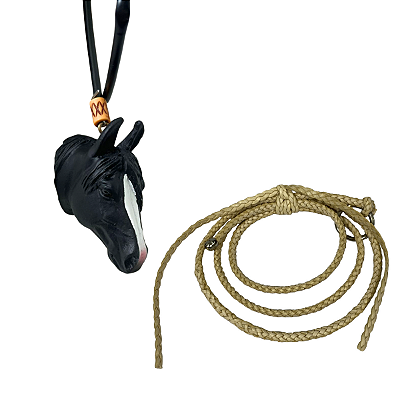 Enfeite De Retrovisor Country Formato De Cavalo Mangalarga Machador